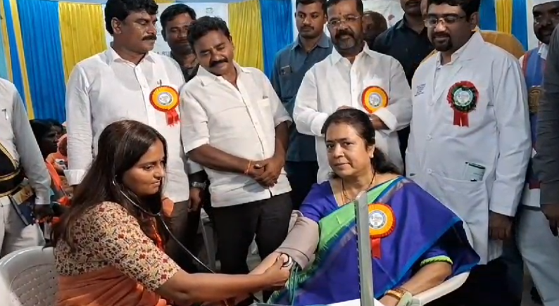 The Greater Warangal Municipal Corporation organized a free medical camp for sanitation workers, ensuring health cards and PPE kits for their safety.
