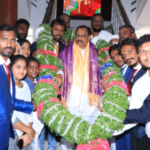 కరాటే బెల్ట్ గ్రీటింగ్ టెస్ట్ ప్రారంభోత్సవం The Telangana Congress Party President inaugurated the Karate Belt Greeting Test in Hyderabad, with significant participation expected from students. A major event is scheduled for November 17 in Makthal.