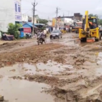 Protests erupted in Komarada demanding urgent repairs for a major interstate road plagued with potholes, affecting traffic and safety for three years.
