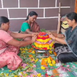 The Engili Flower Bathukamma celebration in Khammam marks the vibrant start of the festival, showcasing cultural richness and unity.