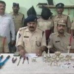 Police have arrested suspects involved in the Gotlam jewelry shop theft in the Bondapalli Mandal of Vizianagaram district.