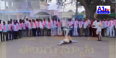 In Siddipet district, the BRS party staged a protest demanding the immediate release of Rythu Bandhu funds, highlighting the needs of the farming community.