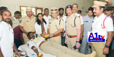 Warangal Police Commissioner emphasizes the lifesaving potential of blood donation, encouraging community participation and recognizing volunteers during a special event.