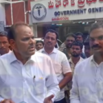 District Chairperson Srimajji Srinivasa Rao visited diarrhea victims in Gurl village, offering condolences to families affected by the illness. Medical facilities will be assessed.