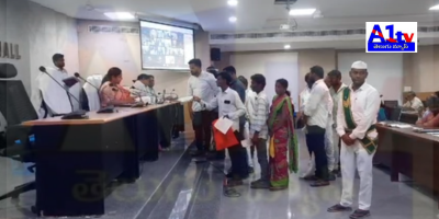 Collector Abhilash Abhinav directed officials to address public issues quickly during the Prajavani program, focusing on education, health, and agriculture.