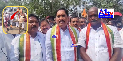 In response to KTR's remarks on CM Revanth Reddy, Congress staged a protest by burning KTR's effigy, criticizing BRS for neglecting farmer issues over the past decade.