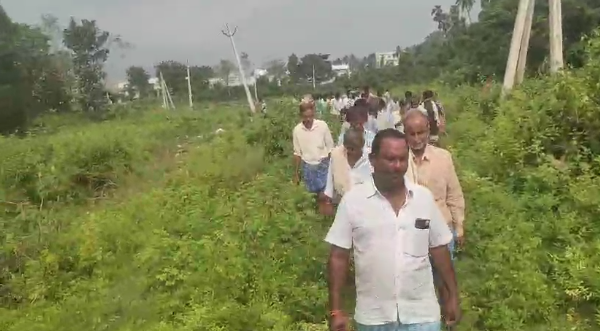 Residents of Thallaburidi village express concerns over encroachments on their crematorium land. They seek urgent action from authorities to reclaim and develop the site.