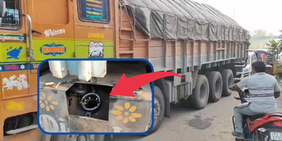 In Sathupally, hundreds of liters of diesel were stolen from trucks parked on the highway, raising concerns among drivers and local truck owners.