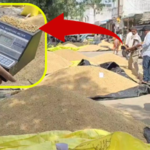 In Bhainsa market, commission agents and buyers are deceiving farmers by unfairly reducing weights during soybean sales, leaving farmers at a loss.