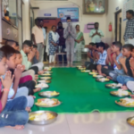 In Charalapally, a female Aghori conducted a food distribution program for orphaned children, emphasizing the need for compassion and support from society.