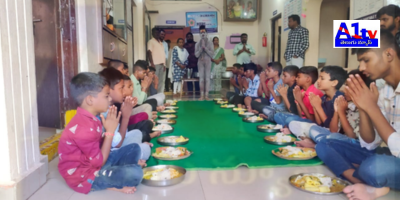 In Charalapally, a female Aghori conducted a food distribution program for orphaned children, emphasizing the need for compassion and support from society.