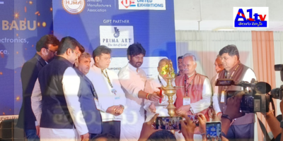 Ramagundam MLA Raj Thagur inaugurated the Hyderabad International Jewelry Show, highlighting a wide range of affordable ornaments available for all communities.