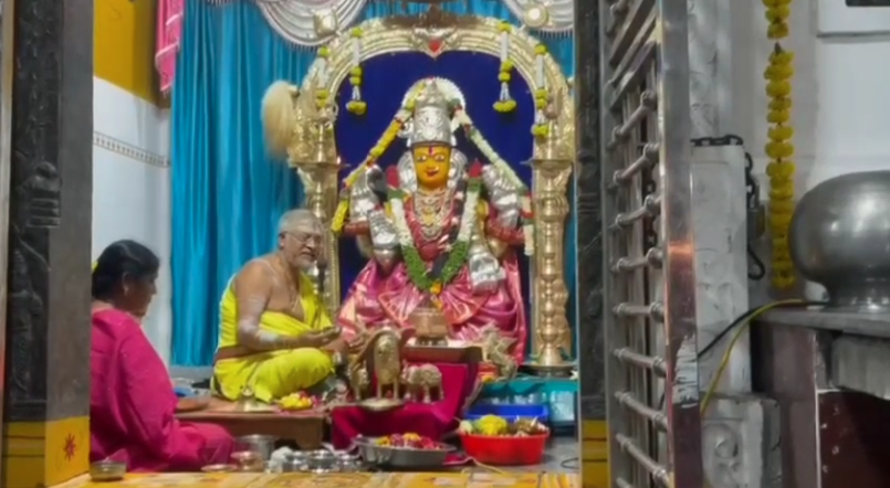 The Sri Sharada Sharannavaratri celebrations commenced in Kamareddy, featuring various rituals and community involvement over nine days.