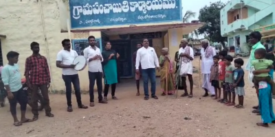 In Puthan Doddai village, cultural artists raised awareness about literacy through songs and plays, emphasizing education's value and encouraging school enrollment for children.