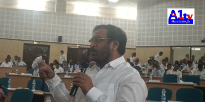 MLC Ram Subbareddy addressed the media about the issues faced by Nawabupet residents due to the Dalmia Cement Factory, emphasizing the need for immediate action from authorities to prevent flooding.