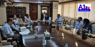 Minister Pongu R Narayana Meets with HUDCO Officials