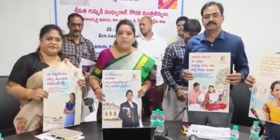 In Amaravati, Minister Sandhya Rani emphasized child safety, nutrition, and anti-child labor measures, directing officials to improve facilities in Anganwadi centers.