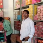 నాతవరంలో అయ్యప్ప ఫైర్ వర్క్స్ బాణా సంచా షాపు ప్రారంభం Ayyappa Fireworks & General Store was inaugurated in Nathavaram. The store offers wholesale rates on fireworks and supplies for festivals and celebrations.