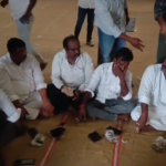Police raided a gambling den in Rangapur, Jogulamba Gadwal district, following credible information. The operation led to the registration of a case at Pebberu police station.