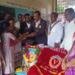 At the Sri Vasavi Kanyakaparameshwari Temple in Gajwel, the Vasavi Club organized special pujas and distributed notebooks to students.