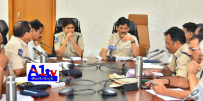 Revenue Officer Y.V. Ganesh emphasizes the importance of families in preventing youth from falling into substance abuse during a review meeting.