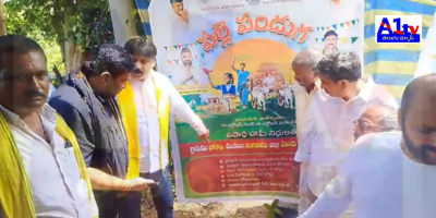 In Chintalapudi, MLA Rohan Kumar initiated CC road construction in five villages, emphasizing government efforts for rural development during the Palle Panduga event.