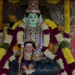 At the Basara Gnana Saraswati temple, devotees celebrate the fifth day of Sharannavaratri by worshipping Goddess Skandamata, highlighting rituals, free food services, and facilities for pilgrims.