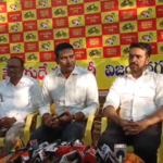 TDP leaders, including K. Nagarjuna and K. Srinivasa, held a press meet criticizing previous government actions, responding to remarks made by Chairman M. Srinivasa Rao.