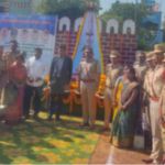 At the Police Martyrs' Remembrance Day in Parvathipuram, SP Madhava Reddy and Collector honored fallen officers with floral tributes and financial aid.