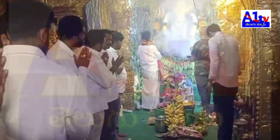 Former YSRCP MLA Vasupalli Ganesh Kumar celebrated the conclusion of Navaratri with Maha Homa in Vizag, expressing gratitude for his position and community support.
