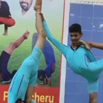 రామారెడ్డి మండలంలో యువ క్రీడాకారుల విజయాలు Students from the District High School in Reddipet Thanda won gold medals at the state-level yoga competition and qualified for national-level events.