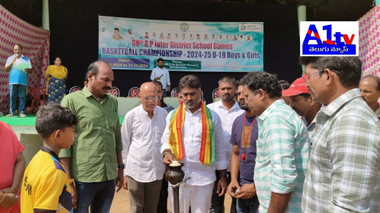 Srikakulam MLA Gondi Shankar emphasized the importance of sports for a bright future and highlighted the state government's new sports policy.