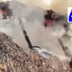A devastating fire broke out at Koteshwar Rao's house in Muccharla, leading to an estimated loss of one lakh rupees. Local authorities have urged the government to provide aid.