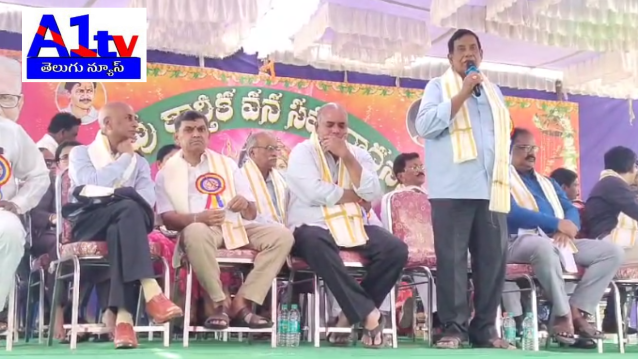 Annam Satish Stresses Education at Kapu Van Samaradhana