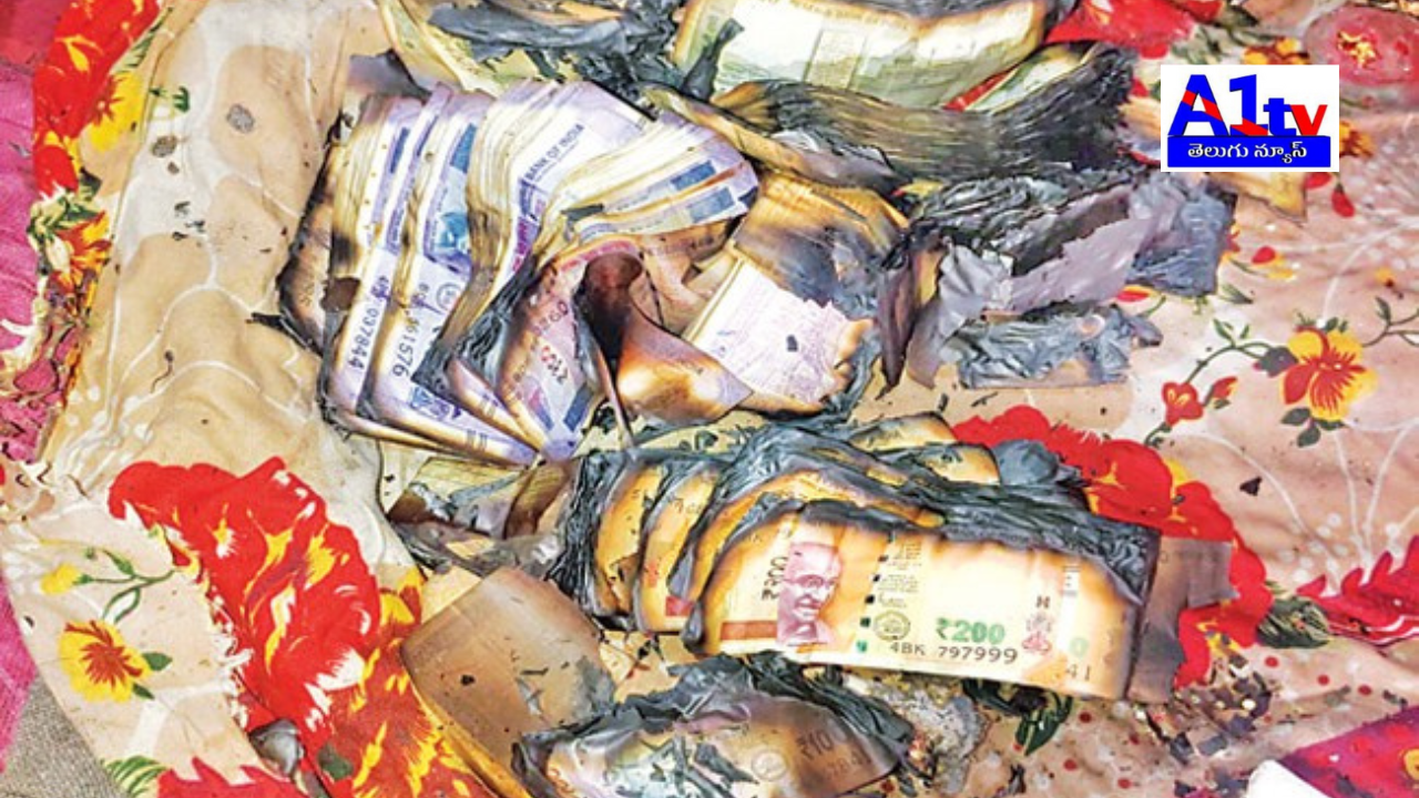 A farmer's home caught fire during Diwali, destroying cash and valuables worth ₹6 lakhs. The family, devastated by the loss, seeks assistance from authorities.