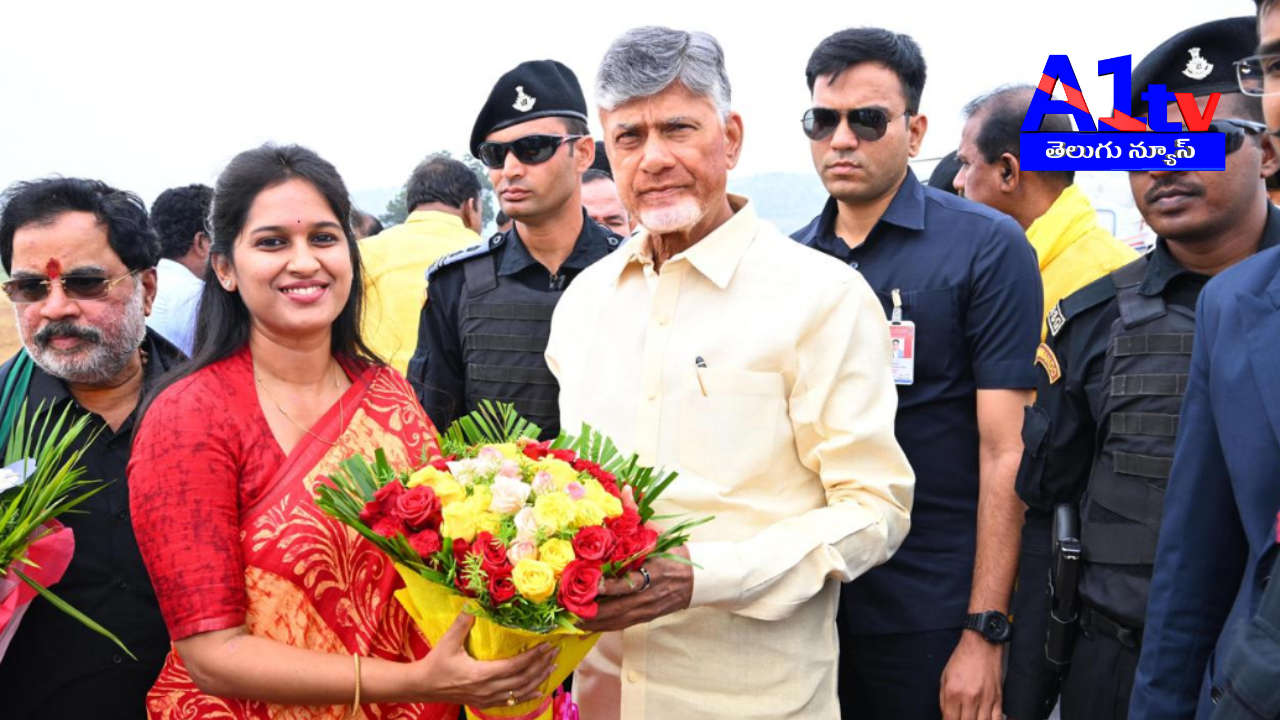 District ministers, MLAs, and officials welcomed CM Nara Chandrababu Naidu in NEMAKALLU, Rayadurgam constituency. A warm reception was organized for his visit.