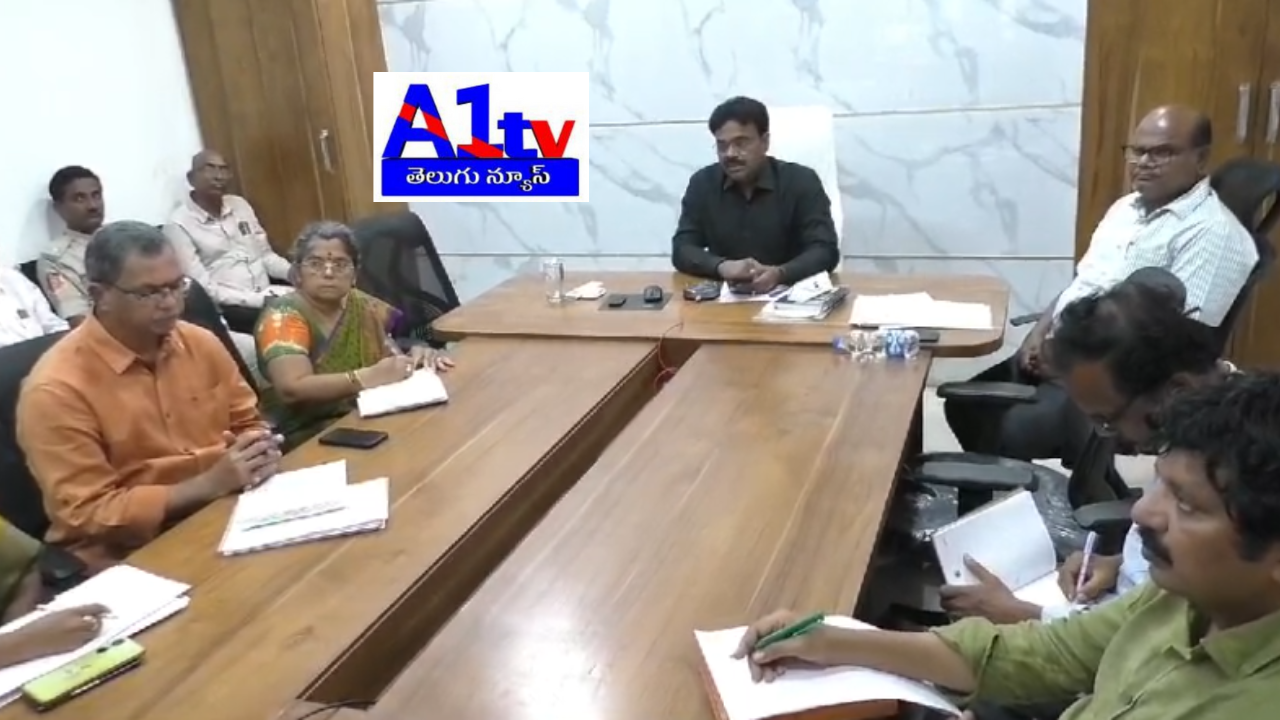 Collector Venkata Murali held a review meeting with officials, stressing precautionary measures to prevent loss of life amid cyclone warnings and heavy rain forecasts.
