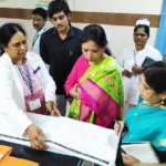 జిల్లా ప్రభుత్వ ఆసుపత్రుల సేవలపై కమిషనర్ వి.కరుణ సమీక్ష Health Commissioner V. Karuna assured better support for government hospitals after observing their operations during a two-day district visit, emphasizing quality care.