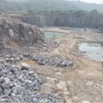Congress leader Jangiti Nagaraju demands action against illegal blasting in Manjeera Metal Industry. Villagers protest over damages to crops and houses.