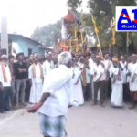 The Brahmotsavams of Lakshmi Narayana Swamy at Jainath were celebrated with grandeur. The chariot procession, led by Congress leader Kandi Srinivas Reddy, featured vibrant celebrations, prayers, and participation from devotees.