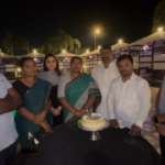 On the occasion of Telangana CM Revanth Reddy's birthday, Minister Sitaakka cut a cake in Maharashtra, wishing him good health and success.