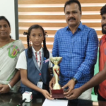 Nakshatra Singh, a 7th-grade student from Nellore Sri Chaitanya International School, has been selected for the National Tennis Ball Cricket event in Jammu & Kashmir.