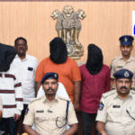 The Puthalapattu police arrested a gang involved in chain snatching, dacoities, and house break-ins across multiple states. They recovered stolen valuables, including gold ornaments, cars, and motorbikes, worth lakhs.