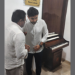 Former ZPTC Karunakar Naidu met Minister Nara Lokesh to discuss the development issues in the Sathya Vedu constituency.