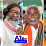India alliance leads with 51 seats in Jharkhand polls, crossing the majority mark. NDA trails at 28 seats, with counting still underway.