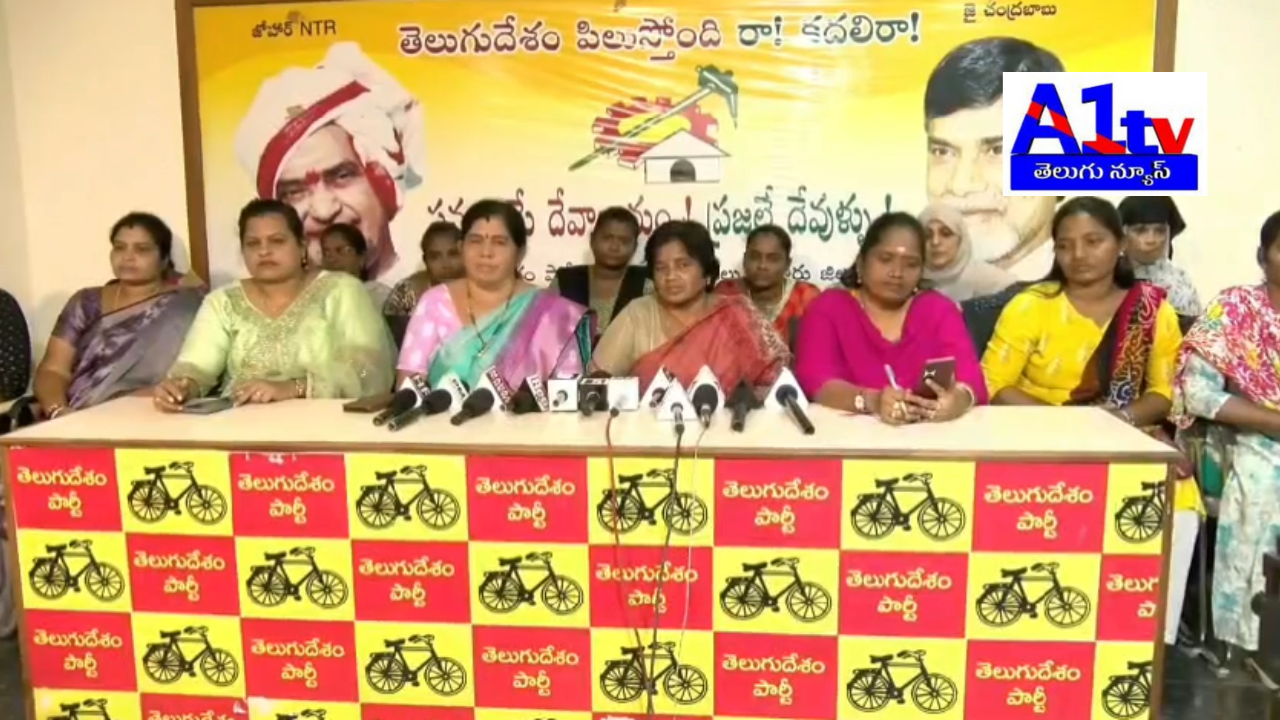 TDP leaders Revaty and Vijay criticized Kakani Govardhan Reddy and Chandrasekhar Reddy, alleging YSRCP’s false accusations and defending Minister Narayana's integrity.