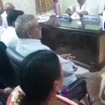 YSRCP leaders protested at Pedanandipadu MPDO office, questioning fund misuse without consulting public representatives. Leaders demanded accountability.