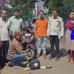 Excise STF seized 2.3 kg of ganja in Saroor Nagar, arrested one accused, and confiscated two cell phones and a scooter. Three others are absconding.