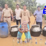 Excise raids in Chintalapudi led to the seizure of 30 liters of illicit liquor and the destruction of 200 liters of jaggery wash. Cases filed on offenders.
