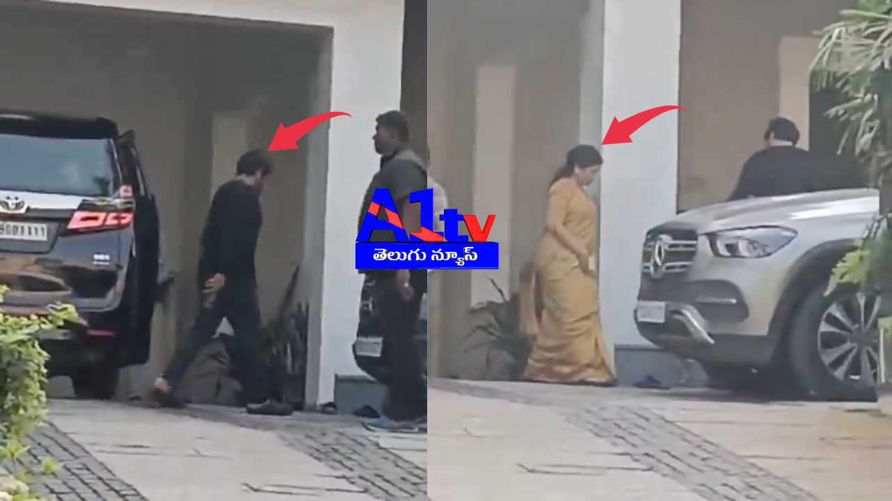Megastar Chiranjeevi paused his shoot and visited Allu Arjun’s home with his wife, extending support amidst the recent controversy surrounding the star.